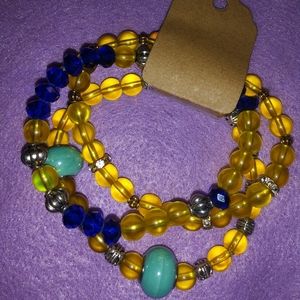 Trio stretch bracelet set